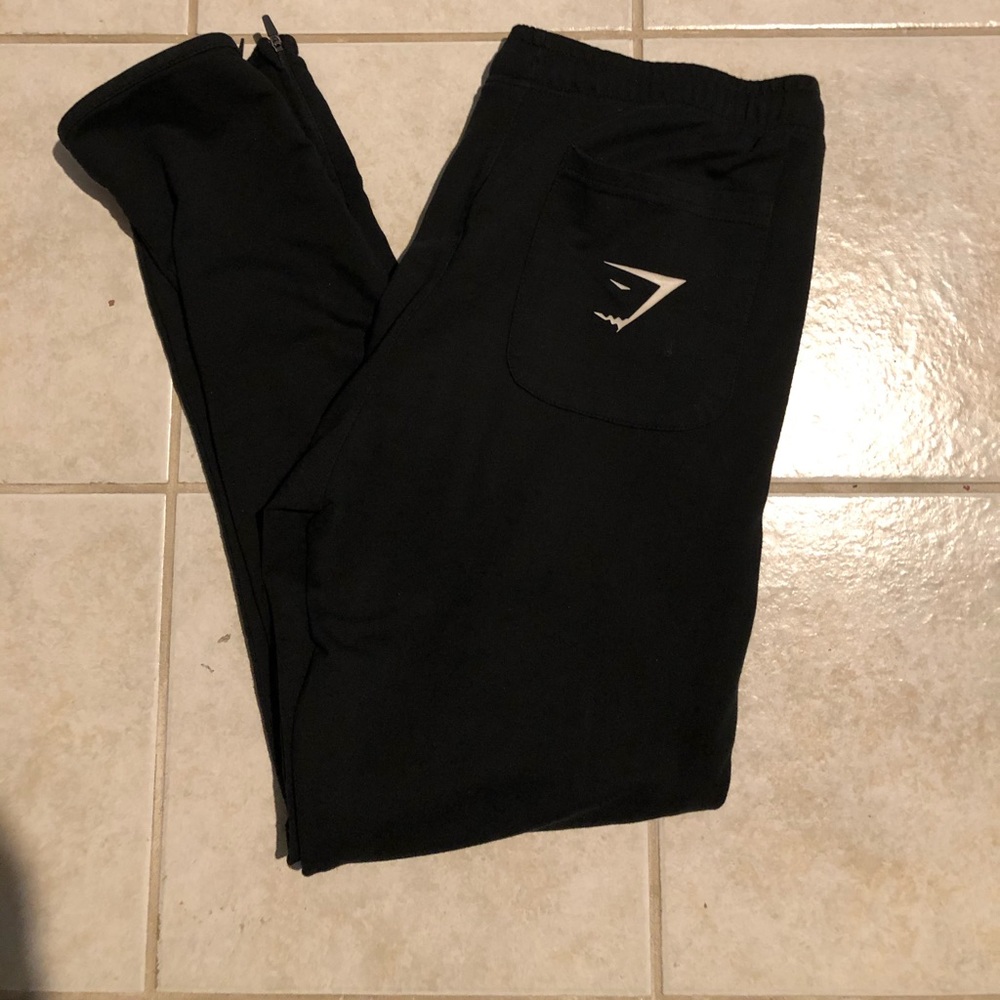 Gymshark Joggers with zip up calf